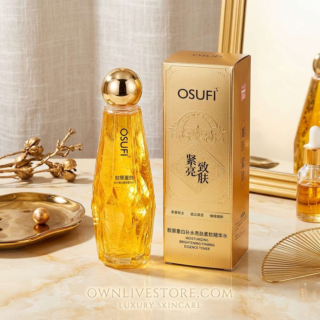 OSUFI Collagen Moisturizing Brightening Firming Essence Toner