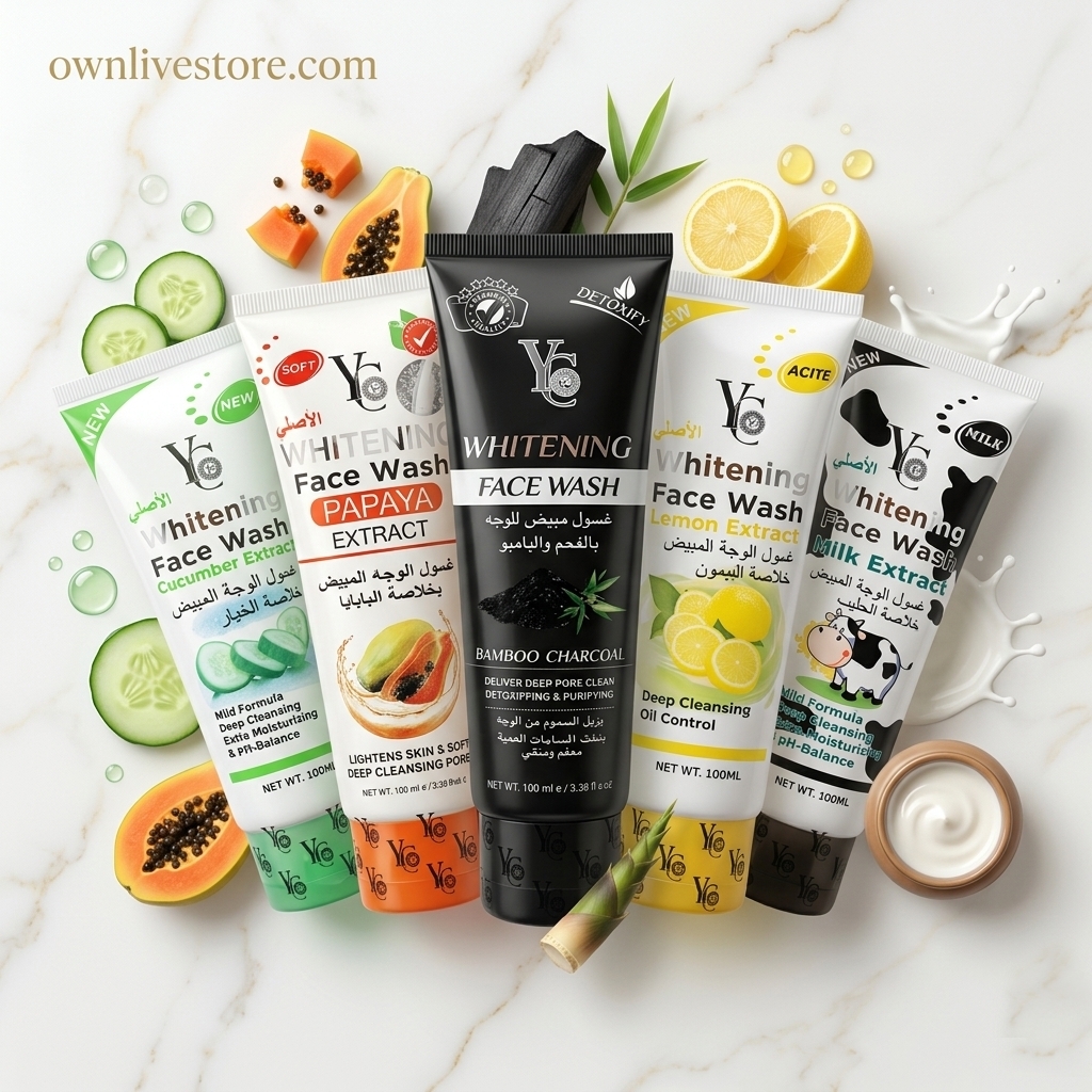 YC Whitening Face Wash 100ml