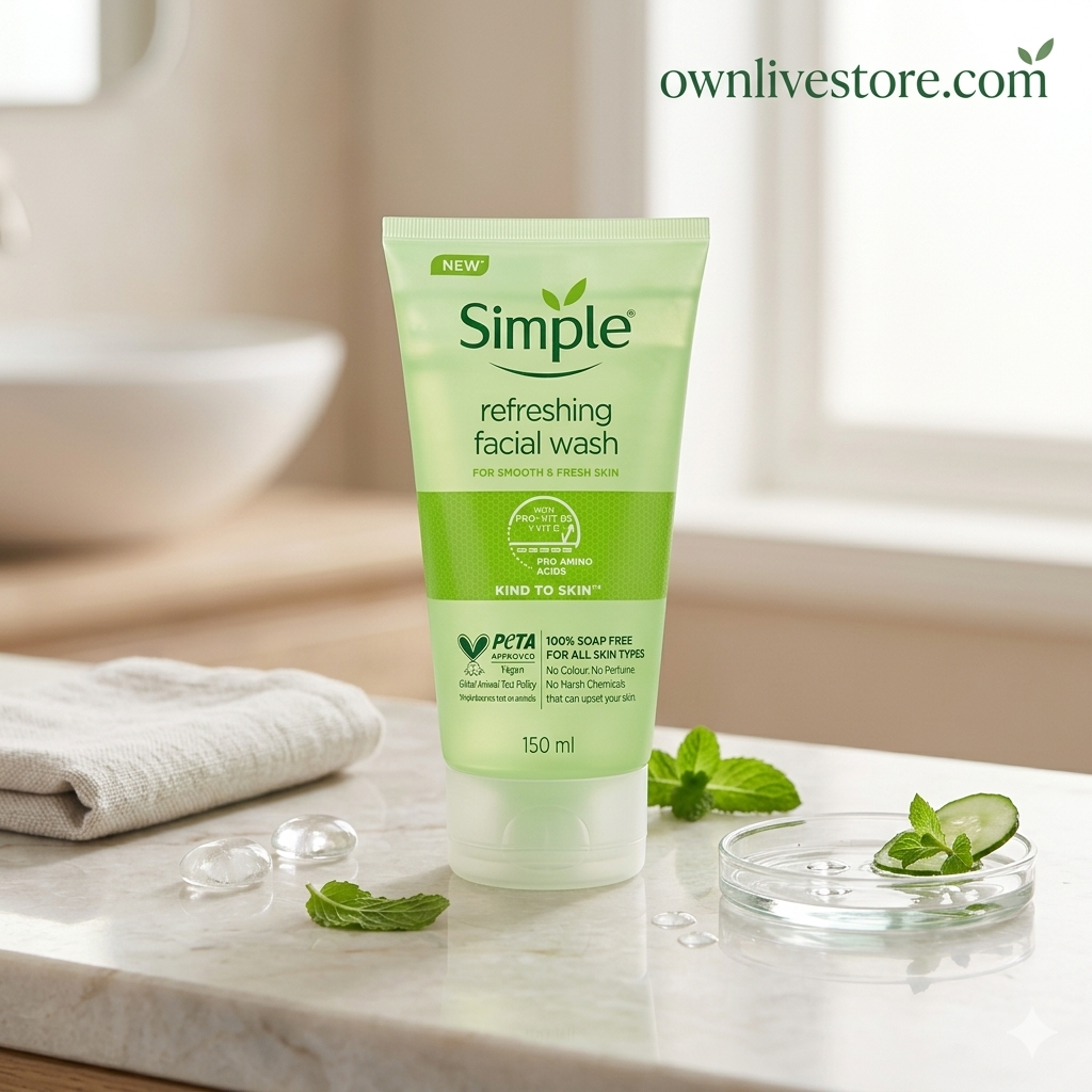 Simple Refreshing Facial Wash (150ml)